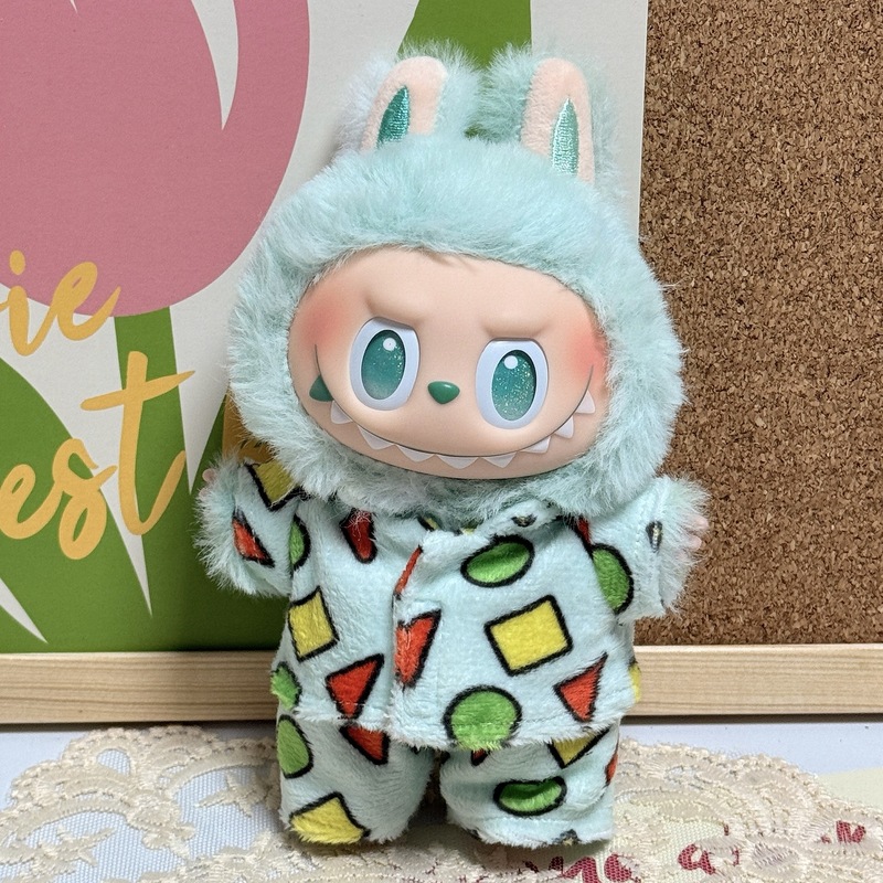 Labubu子供服布ちゃんパジャマ子供服マカロン座ってパーティー前高エネルギー|undefined