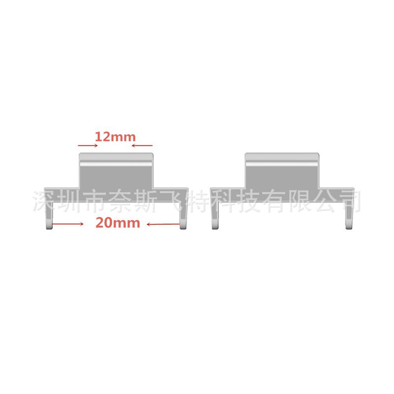 Applicable to Tiansuo PRX Super player T137.407/410 12mm-20mm blue balloon lv strap connector Applicable to Tiansuo PRX Super player T137.407/410 12mm-20mm blue balloon lv strap connector