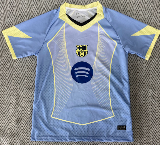 2526 新しいバルサ ファン エディション スペシャル エディション ジャージ トップ サッカー 半袖ジャージ スポーツ|undefined