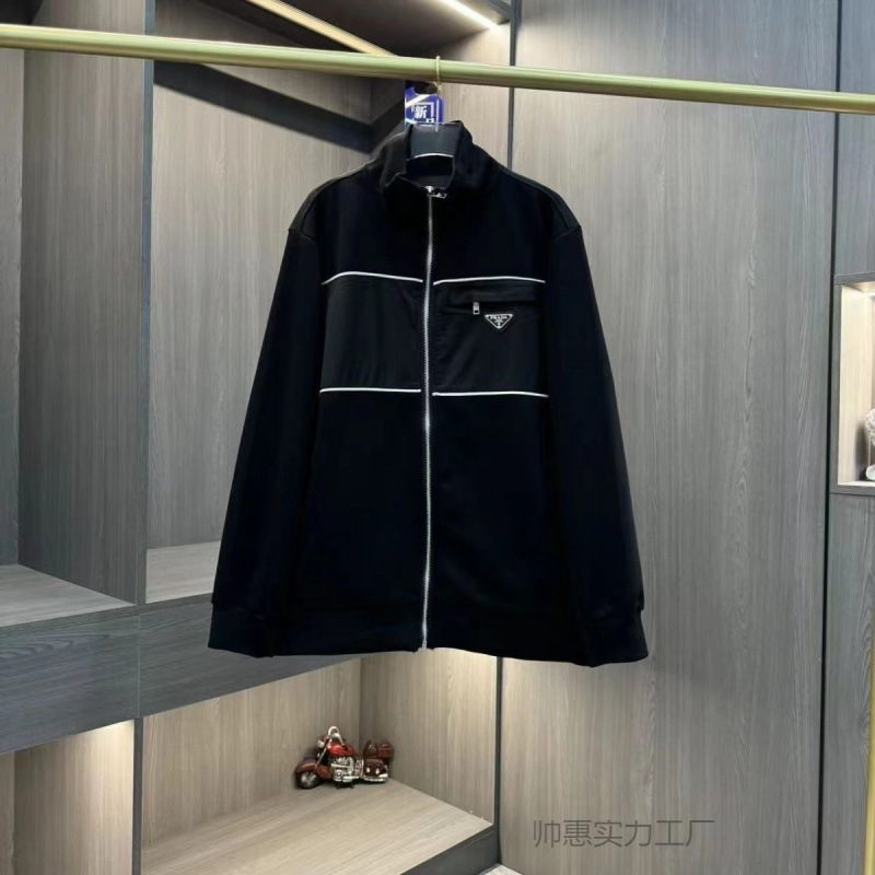 Spring and Autumn 2024 Versatile Jacket Trendy Baseball Fashion Men's Stand Collar Slim Casual Coat Corduroy Material