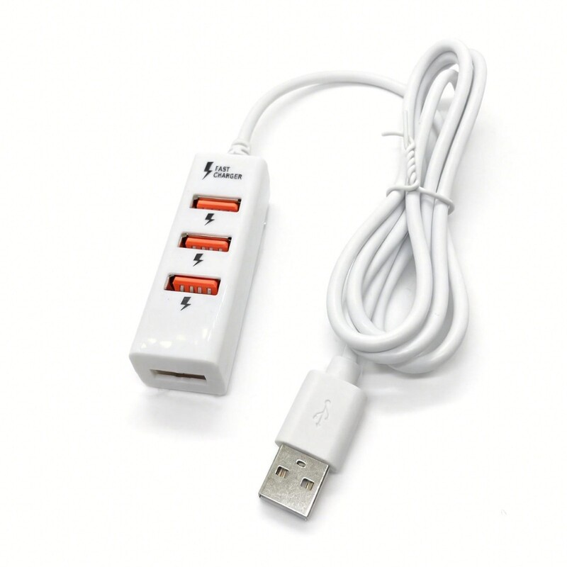 USB One-To-Four Charging Splitter USB Hub USB Charging Extender USB Hub Charging Data Hub