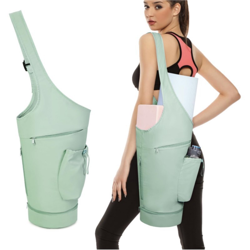 Amazon nueva estera de yoga mochila portátil bolsa de equipaje de viaje multifuncional bolsa de fitness deportiva bolsa de esterilla de yoga