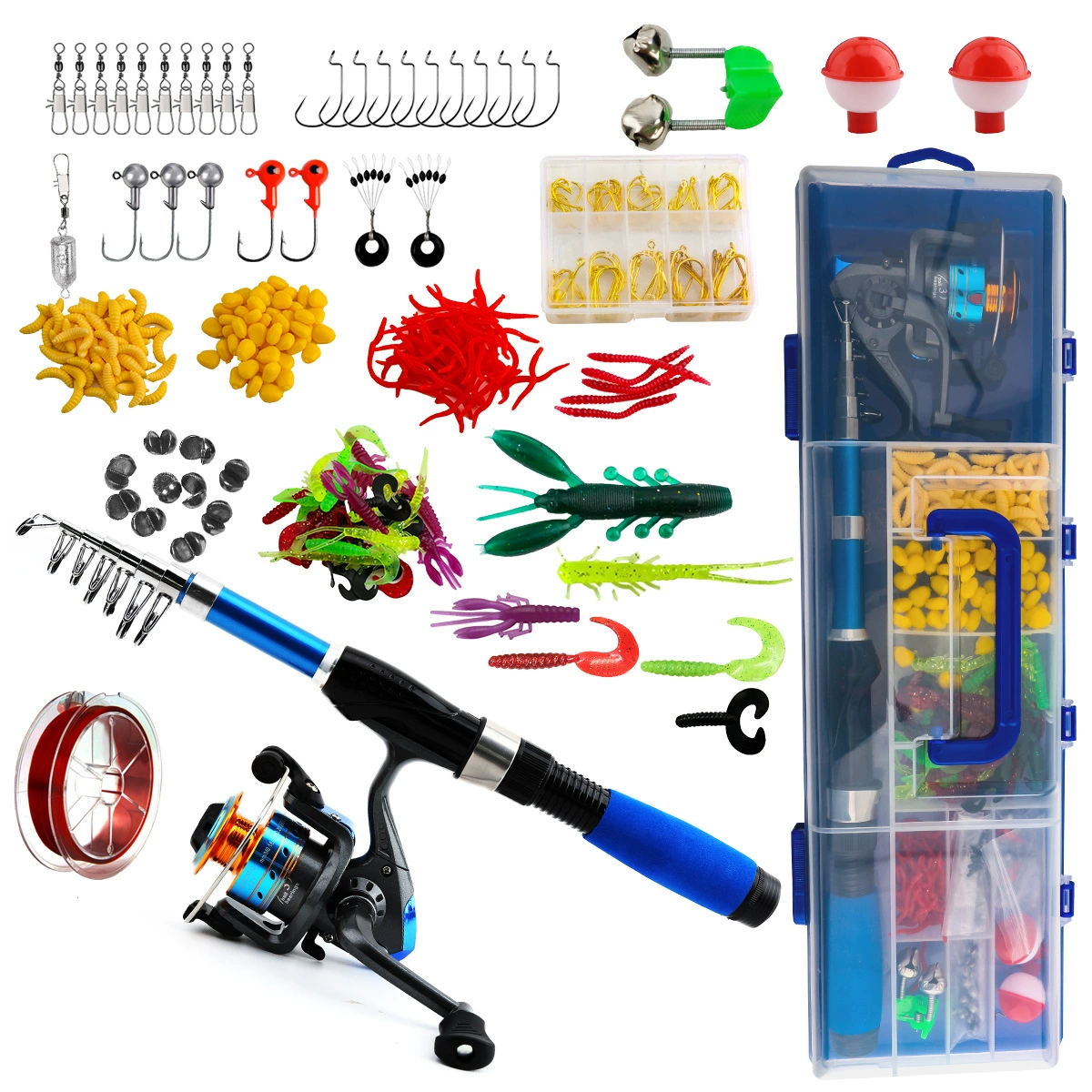 Новый костюм Luya полюса для дальнего инвеста портативный чемодан для ловли рыбы-приманки