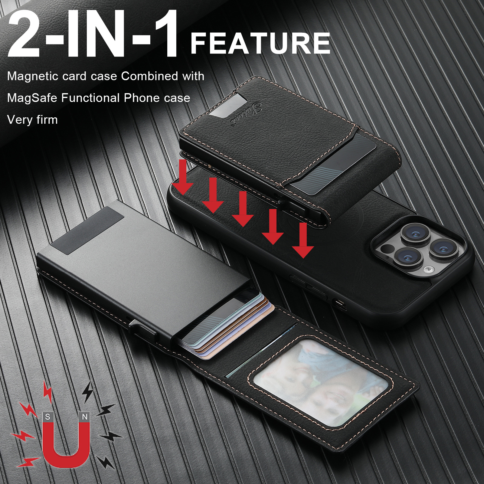 Suitable For Iphone 16ProMax Mobile Phone Case, IPhone15 Magnetic Wireless Charging Function, All-inclusive_voghion.com