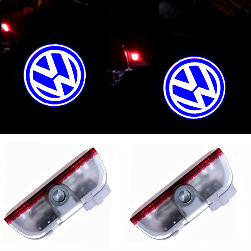 Suitable for Volkswagen Welcome Light Passat Sagitar Golf Touran Shankuhui Ang Touareg Cc Door Projector Light Suitable for Volkswagen Welcome Light Passat Sagitar Golf Touran Shankuhui Ang Touareg Cc Door Projector Light
