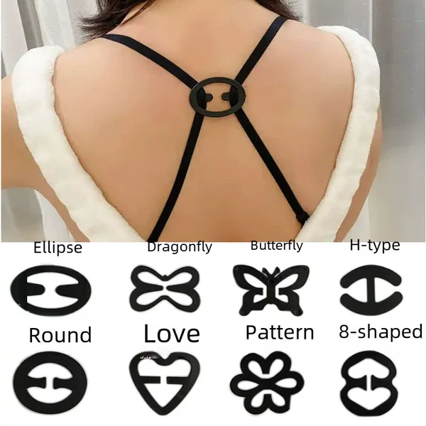 Underwear Shoulder Straps Anti-Slip Buckle Invisible Bra Anti-Fall Buckle Adjustable Bra Fixed Buckle Anti-Slip Shoulder Strap Buckle