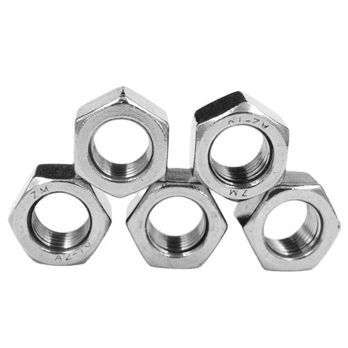 304 stainless steel thickened nut, hexagonal thick nut, M6-M20 heavy-duty national standard nut, high nut, screw cap