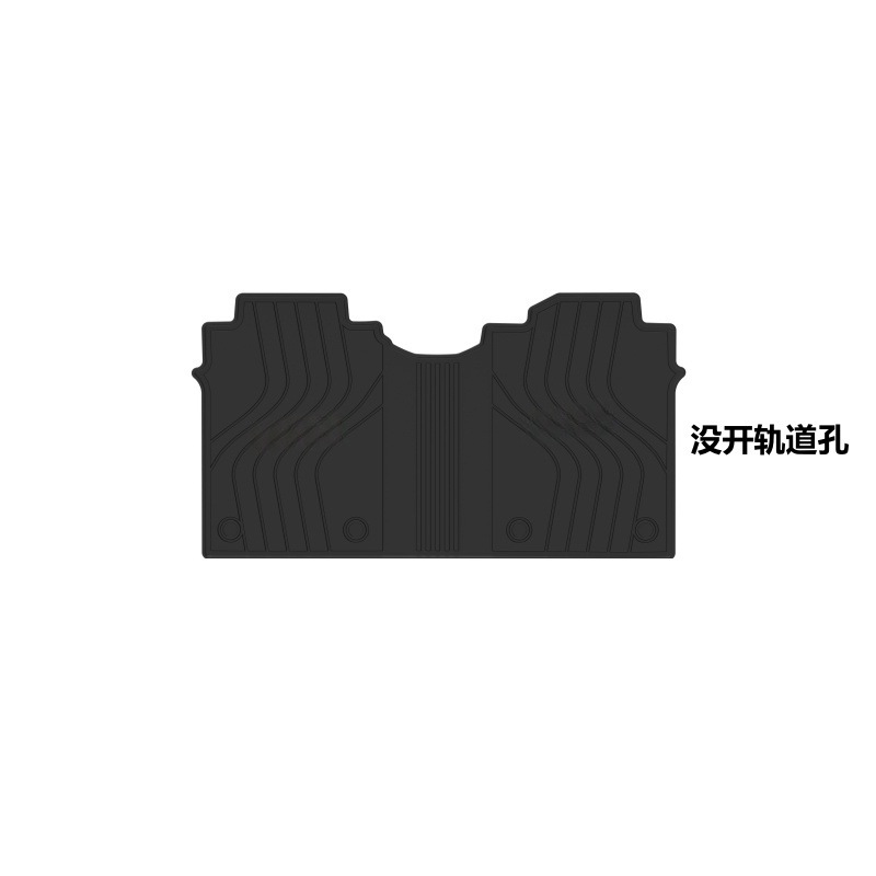 Floor Mats — Toyota Universal Foot Pad - right-hand-drive-09-15-20-series-alphardvellfire-second-row-one-piece-single-layer-tpe-floor-mat-no-driverpassenger-no-third-row