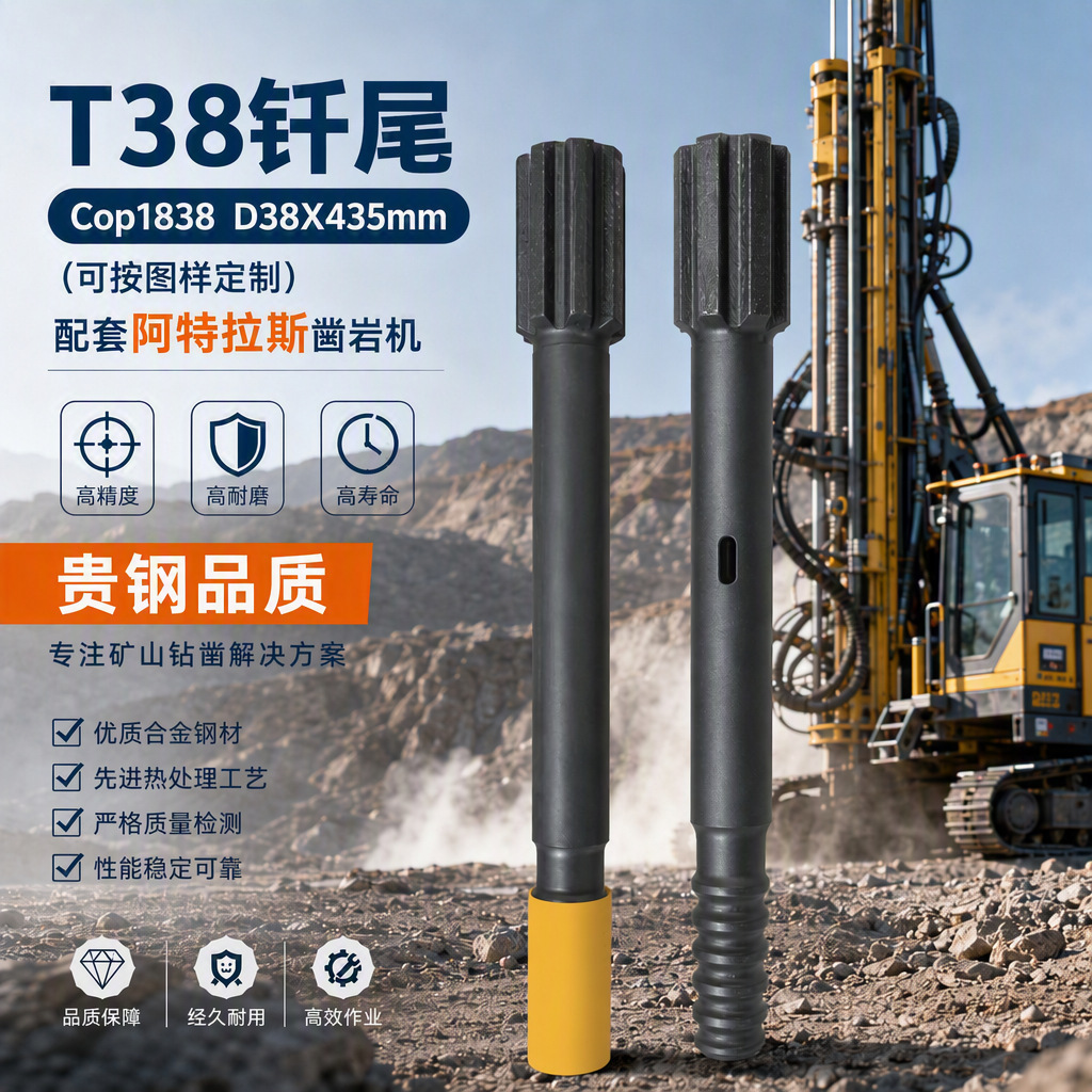 Guigang R32R38T38T45T51ST58GT60ST68 conector de alambre de rosca conocido taladro taladro