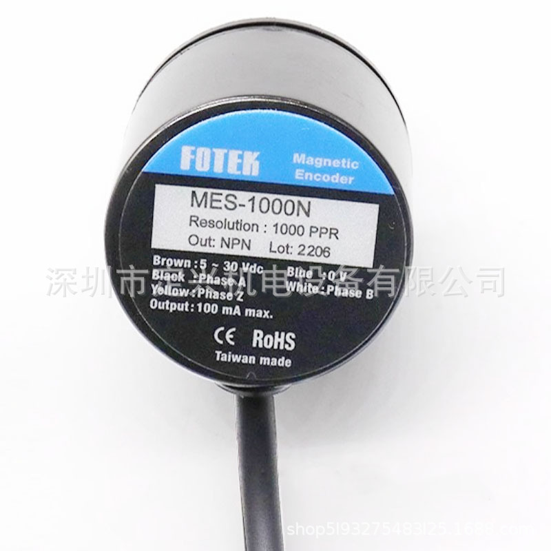 台湾阳明旋转编码器FOTEK MES-1000N