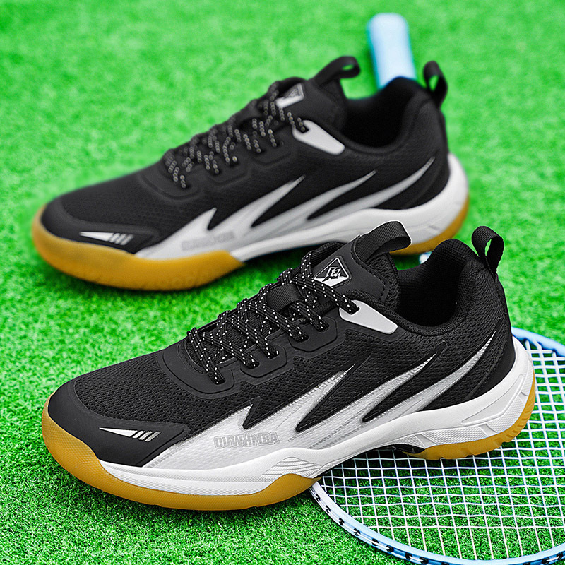 Nuevos zapatos de bádminton transfronterizos para parejas respirables y amortiguadores, tenis, voleibol, tenis de mesa, zapatos de entrenamiento deportivo image 3