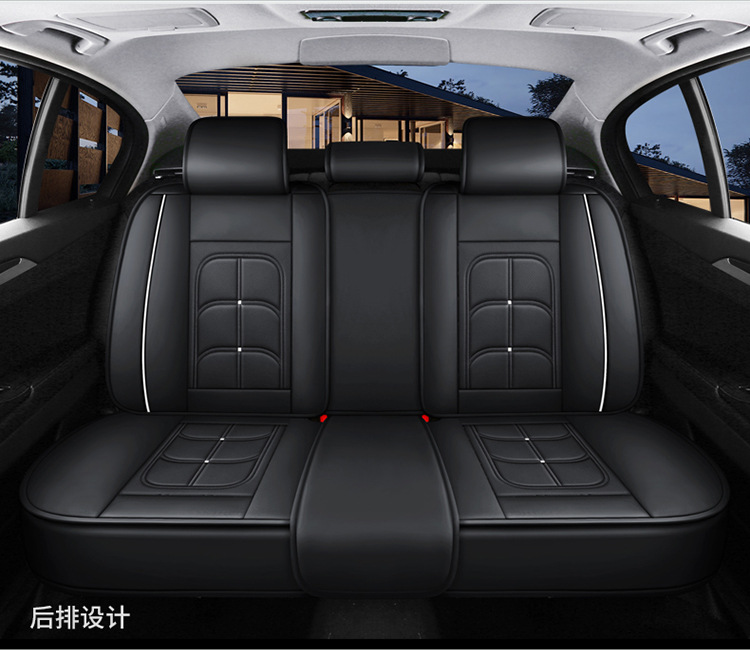 Wholesale Foreign Trade Manufacturers Direct Sales New All-Inclusive Car Seat Covers Full Leather Seat Cushions Four-Season Universal Seat Cushions Seat Covers