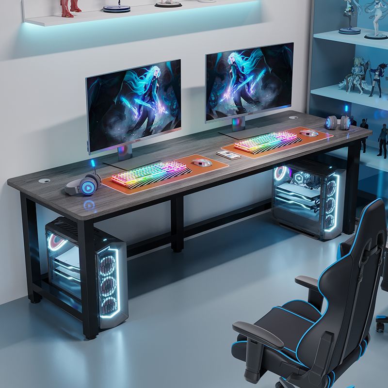 Carbon Fiber Gaming Table Computer Desk Desktop Home Long Desk Dormitory Rental Room Bedroom Double Table Large Game