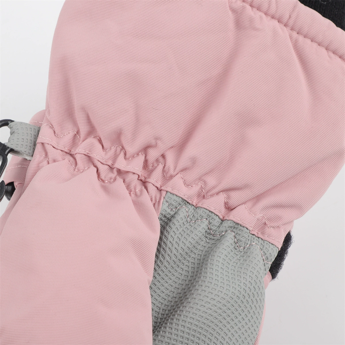 Winter travel gloves, red keep warm ski set, wholesale