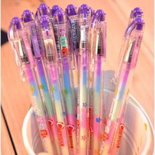 创意韩国款文具6色合一水彩笔水粉笔手工相册涂鸦笔批发