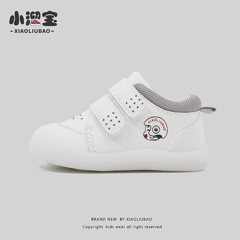 Nuevo doble Velcro zapatos de bebé 0-1-3 años de edad del niño zapatos de bebé masculino inferior suave antideslizante Niña Zapatos de bebé