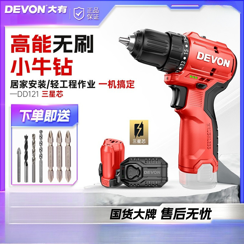 Brushless flashlight