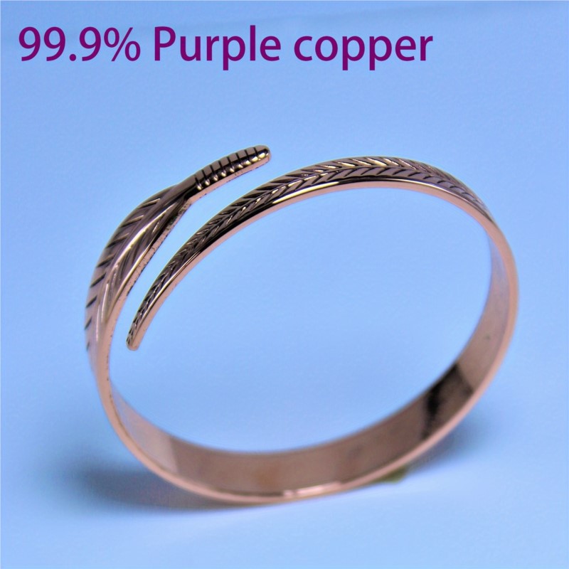 Elegant retro copper bronze bracelet, European style, Birthday gift 3