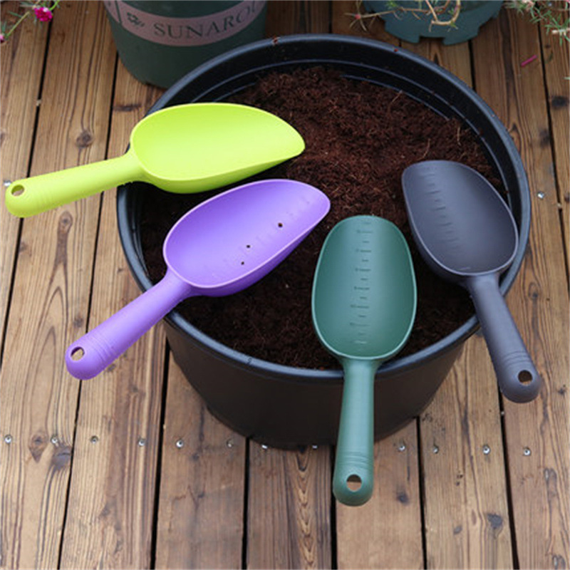Gardening Shovel Thickened Plastic Soil Shovel Fleshy Soil Spoon Balcony Vegetable Digging Shovel Gardening Flower Loosening Tool