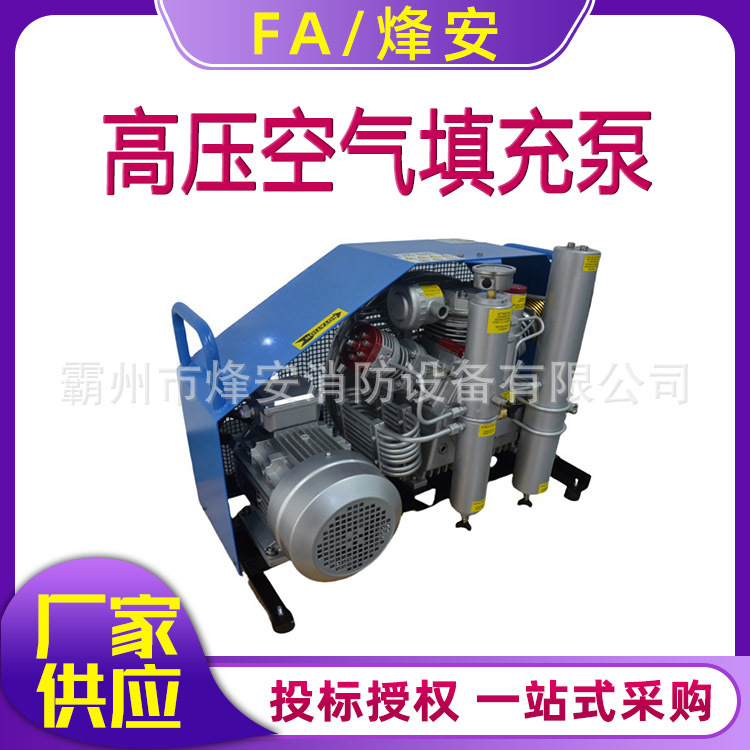 供应安航DF215/AI空气压缩机 215L高压空气充气泵 潜水空气填充泵
