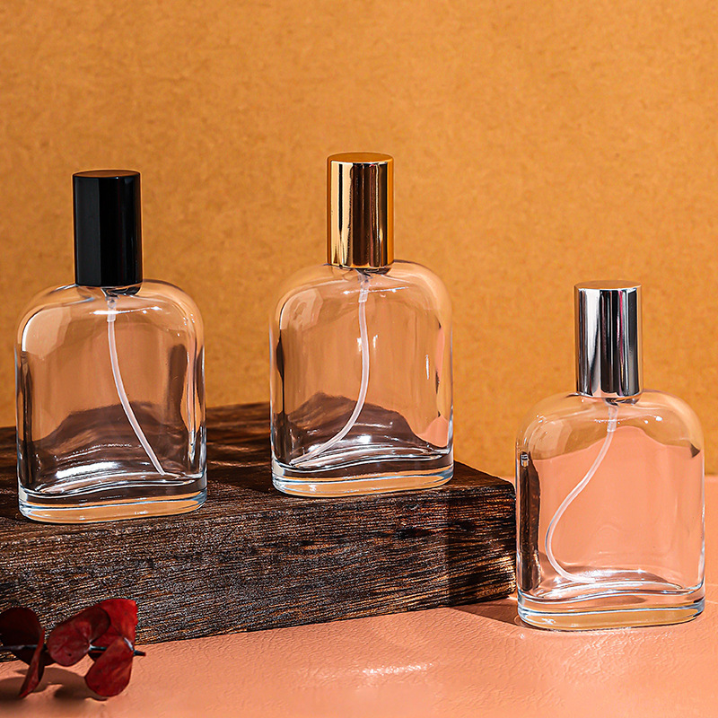 透明香水瓶化妆品按压喷雾瓶玻璃小样空瓶子包装厂家批发空瓶子