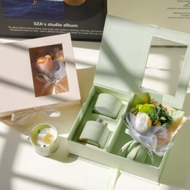 鲜花花艺制品;蜡烛;节庆用品