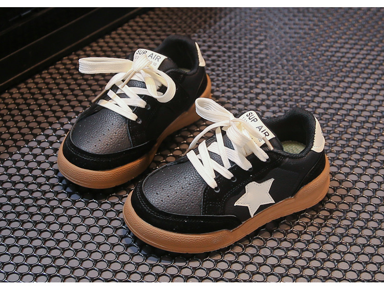 Kinderbrett 2024 Herbstmode Star Baby Mädchen Casual Weiche Sohle Anti Slip Jungen Sportschuhe_voghion.com