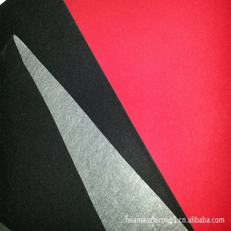 特价供黑色水刺无纺底植绒绒布 厂家直销 短毛绒 礼盒包装植绒