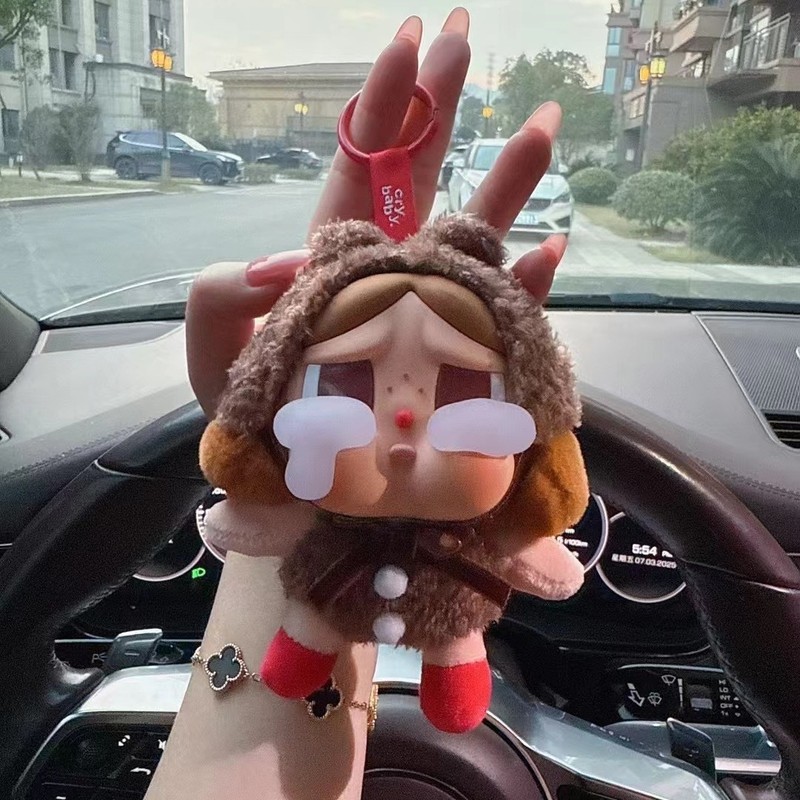 CRYBABY ティアーズファクトリー シリーズ ビニールフェイスぬいぐるみ ブラインドボックス トレンドペンダント 周辺機器 Douyin Xiaohong|undefined