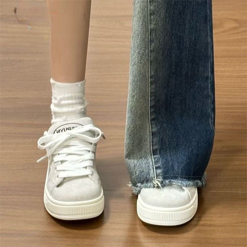 2025 primavera nuevos zapatos deportivos zapatos blancos casuales suela suave transpirable de corte bajo ins zapatos de mujer de diseño original de moda