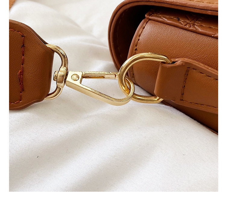 Street 2024 New Crocodile Saddle Shell One Shoulder Oblique Straddle Small Women's Bag Irregular_voghion.com
