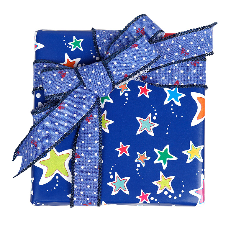 Transfronterizo para gran tamaño de alta sensación de fluorescencia de cumpleaños para hombres regalos de regalo de papel de embalaje al por mayor