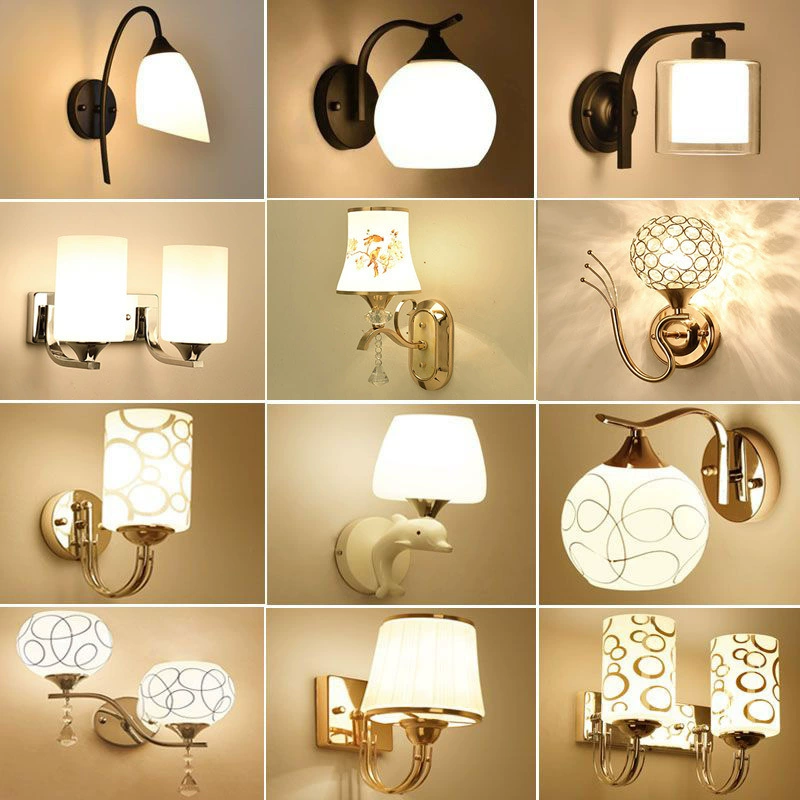 Новый настенный светильник, настенный прикроватный светильник для спальни, дома, простой современный балкон, кабинет, гостиная, светодиодный светильник для лестницы, завод