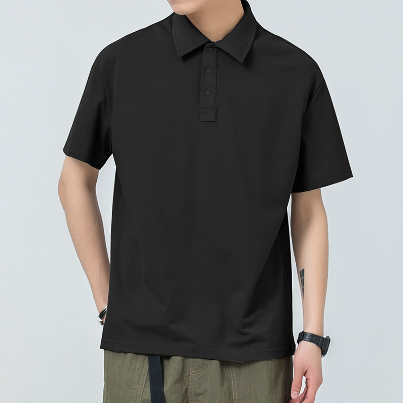 WOODSOON批发短裤男士夏季抽绳运动五分裤休闲搭配简约多彩POLO衫