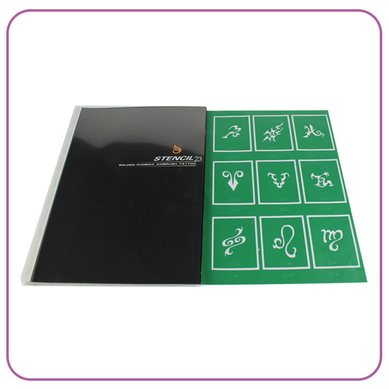 Yan Painted Inkjet Tattoo Template Temporary Temporary Body Painting Template