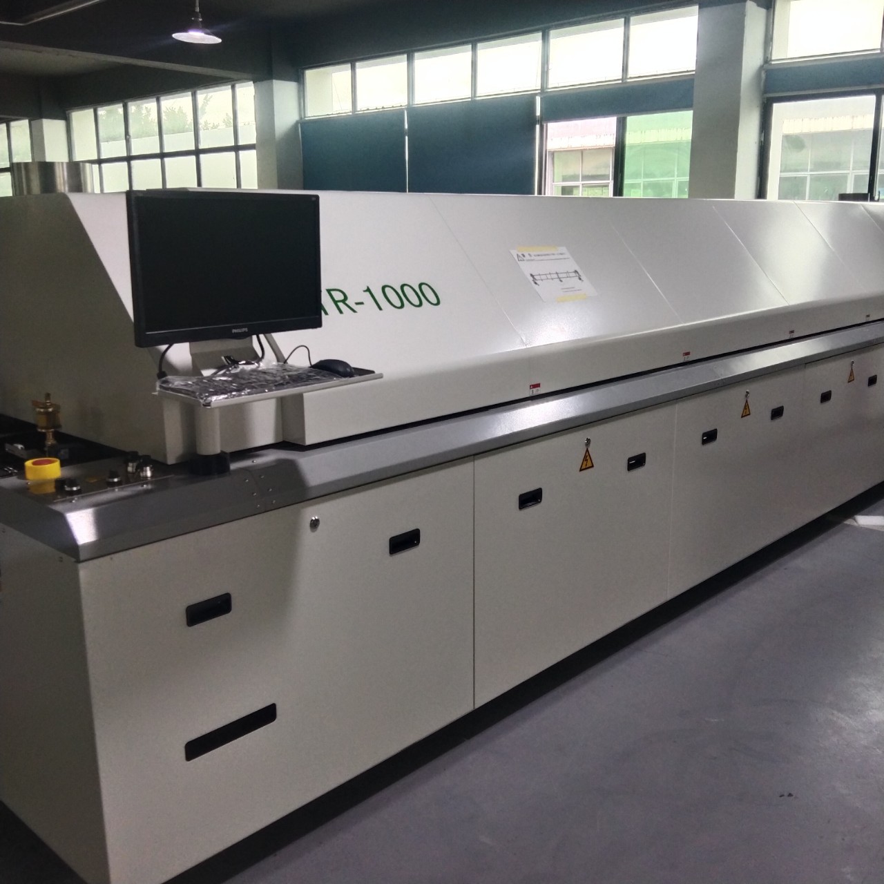 二手凯泰十温区回流焊单轨热风无铅回流焊焊接机KTR1000