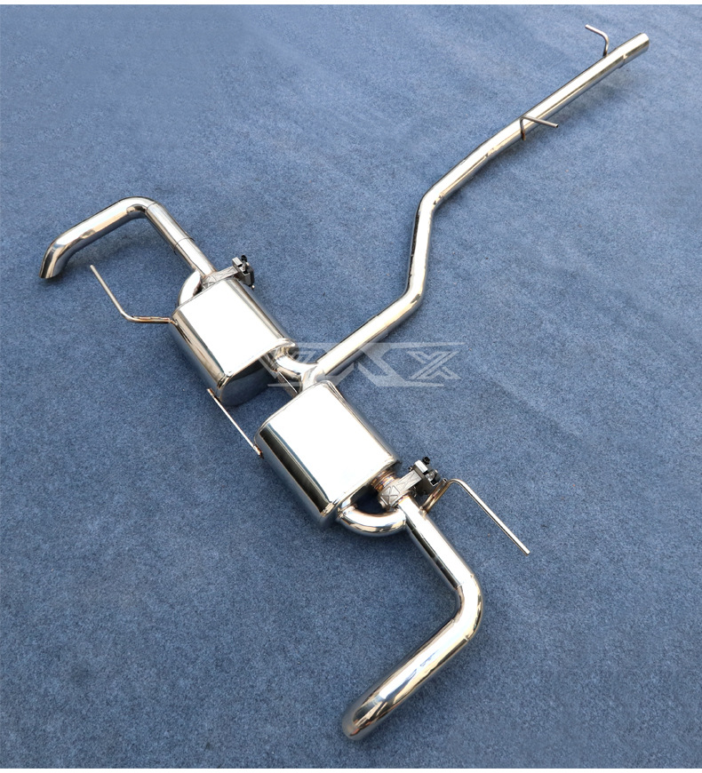 Suitable for Volkswagen Tiguan L Touang X Touareg Exhaust Pipe Modification Sound Wave Mid-tail Valve Explodes Street Running Sound
