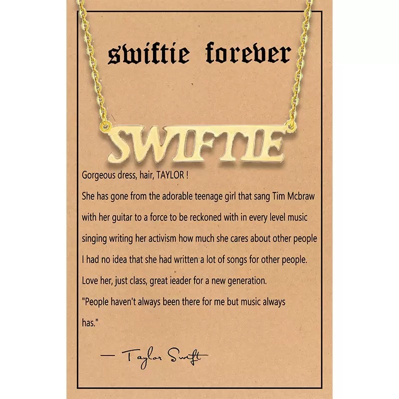 스위프티 골드 목걸이