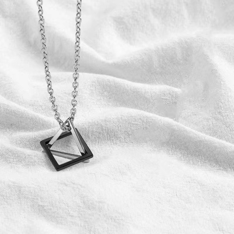 Hip-Hop Rabbit Perfume Bottle Dragon Titanium Steel Plating Pendant Necklace Colorza_colorza_5