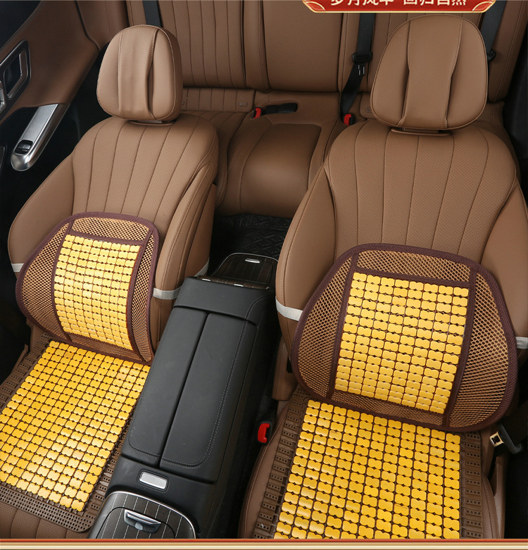 Summer Special Bamboo Mat Car Seat Cushion Silicone Gel Mat Bamboo Mat New Butt Cushion Factory Direct Sale