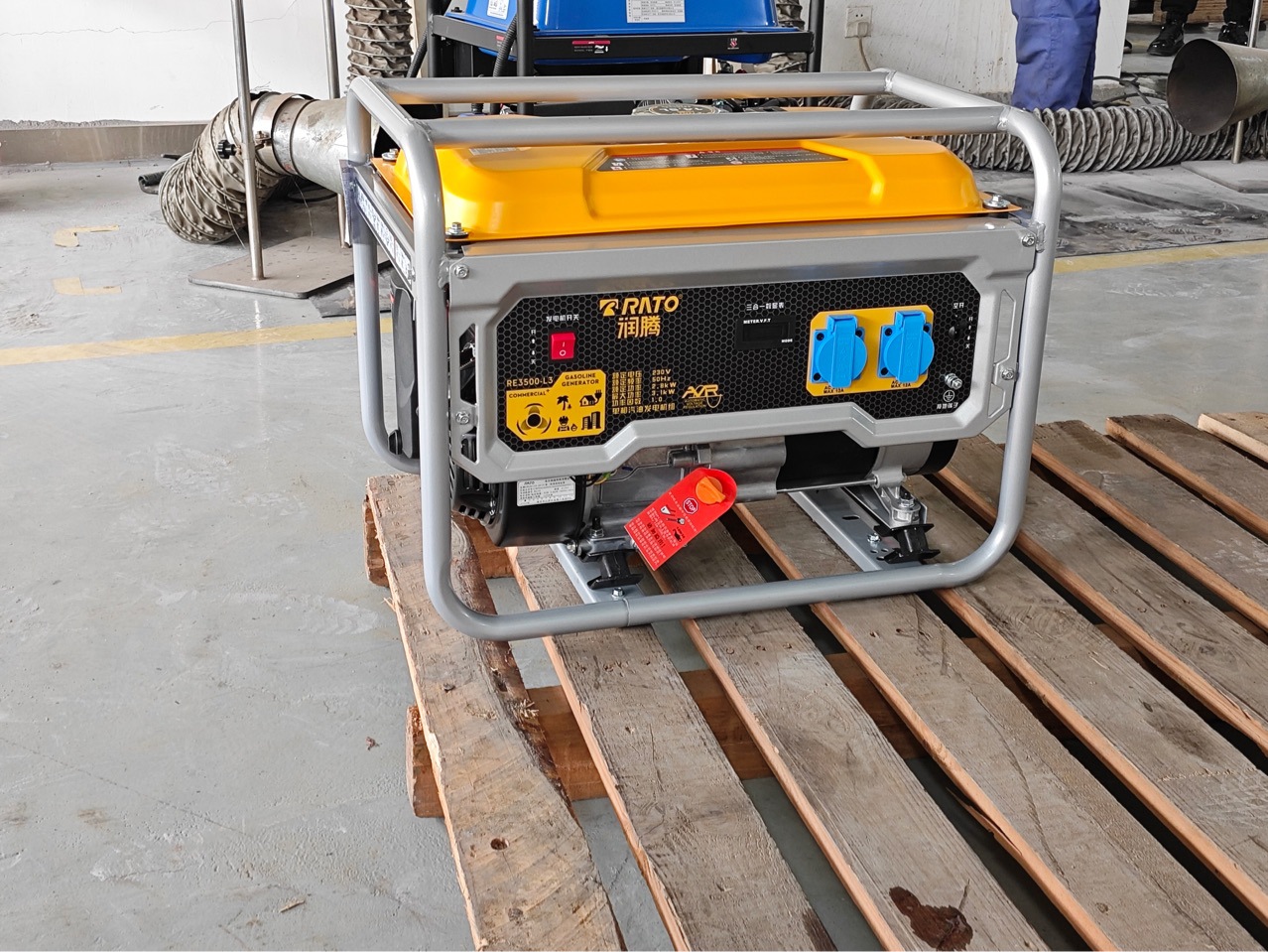 润通汽油发电机3kw手启动