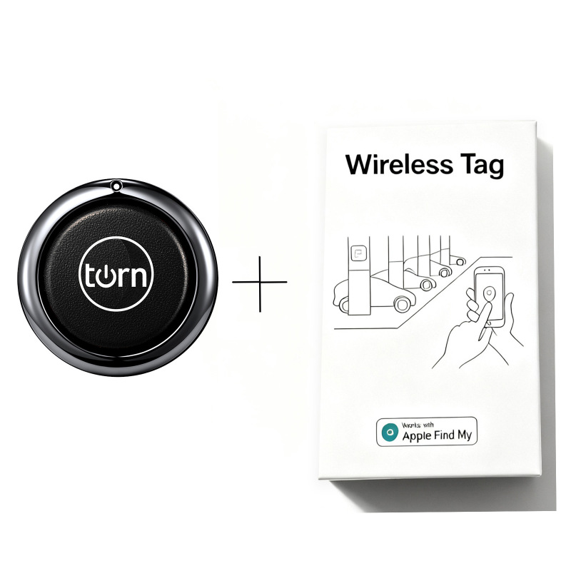 平替airtag真皮防丢器FindMy全球定位器钥匙扣包包宠物追踪器|undefined