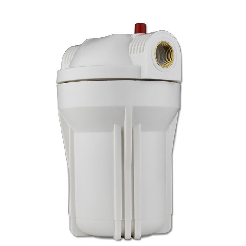 5 pulgadas Filtro de boca de cobre con válvula de escape engrosada a prueba de explosión botella de filtro purificador de agua de alta calidad botella de filtro de ventas directas de la fábrica