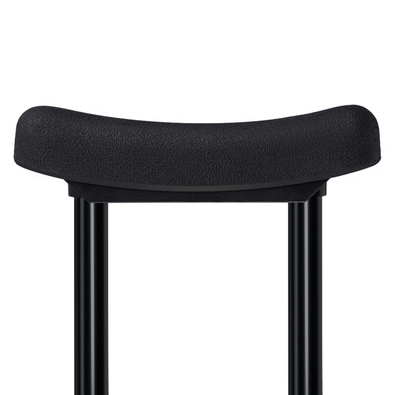 Bishide muletas axilas ayuda para caminar para los ancianos y discapacitados muletas individuales muletas antideslizantes de aleación de aluminio ajustables