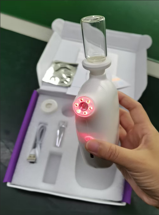 新しい酸素注入器、ハンドヘルド家庭用スプレー器具、フェイシャルエッセンス導入水光器具、高圧ナノ水分補給器具|undefined