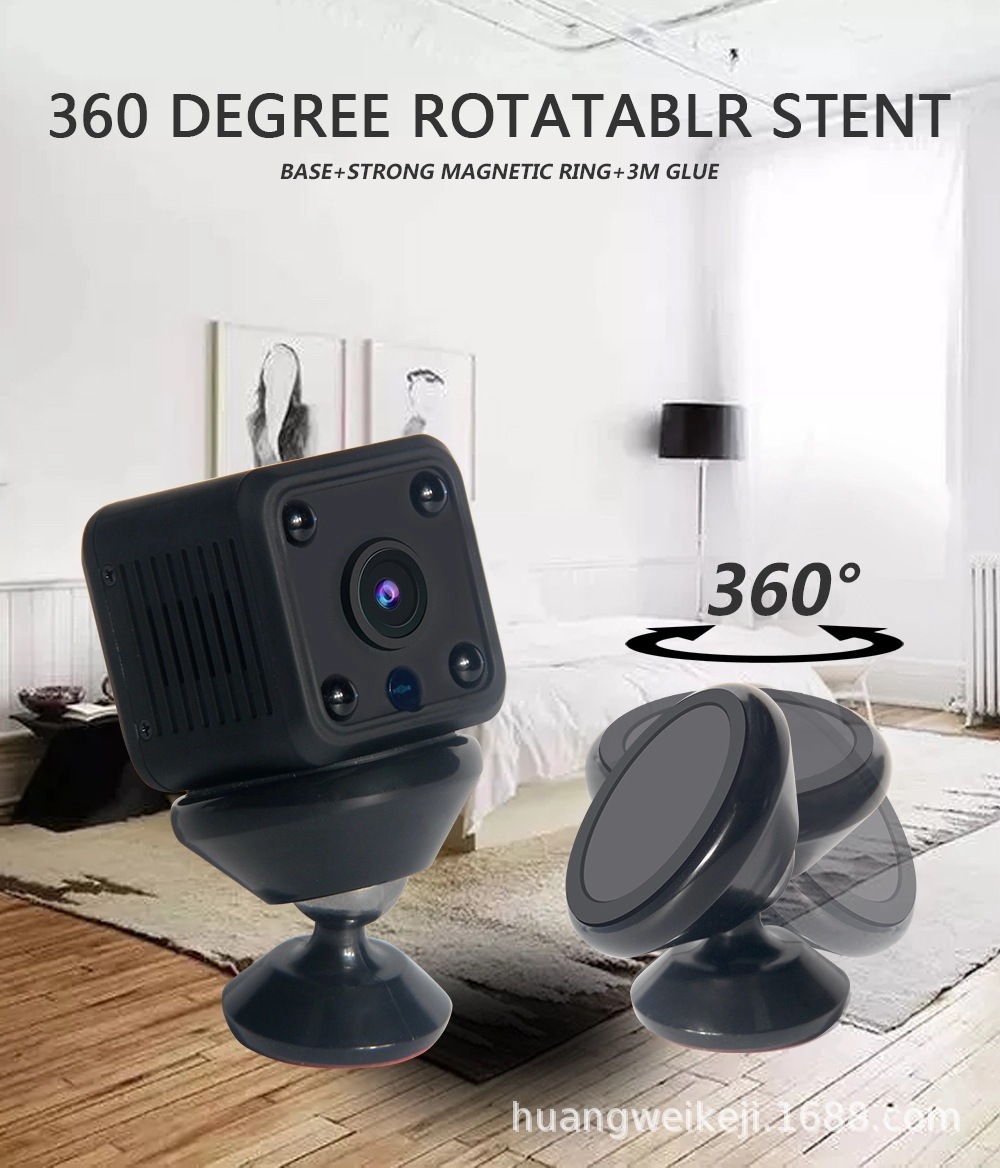 X6 Home WiFi Remote Monitoring Camera - In Stock Wholesale 1080P HD Night Vision Cross-Border One-Piece Dropshipping