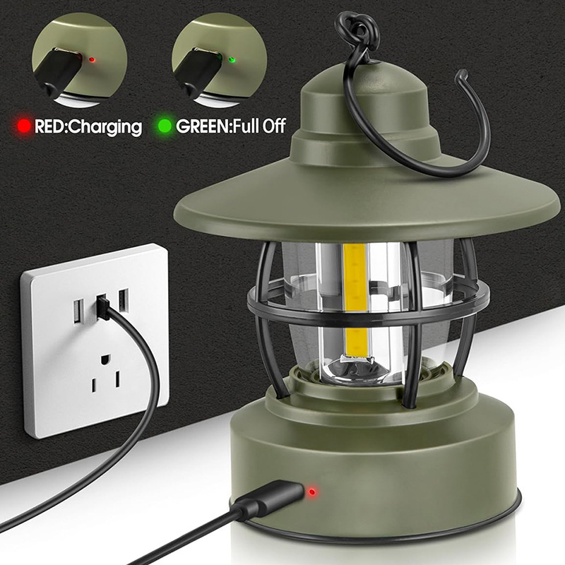 lámpara de camping retro lámpara de camping lámpara de tienda lámpara de emergencia lámpara de trabajo lámpara de caballo portátil iluminación de montaña lámpara exterior