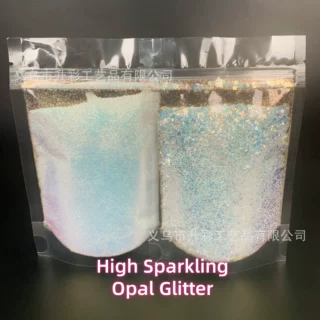 跨境60g袋装原膜亮片 美甲工艺品树脂滴胶闪粉