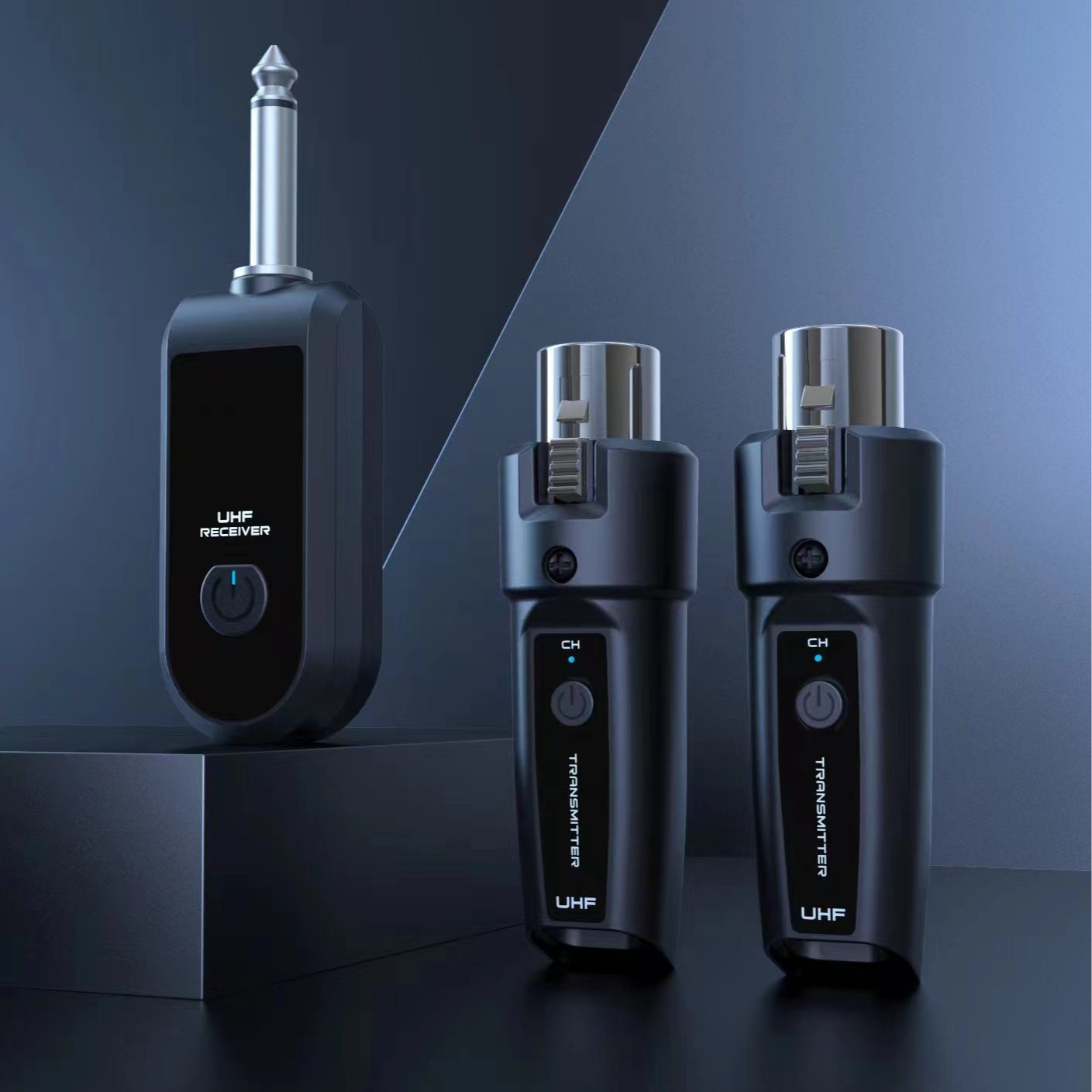 Conversión inalámbrica inalámbrica dedicada transfronteriza con micrófono dinámico inalámbrico de mano 2.4G