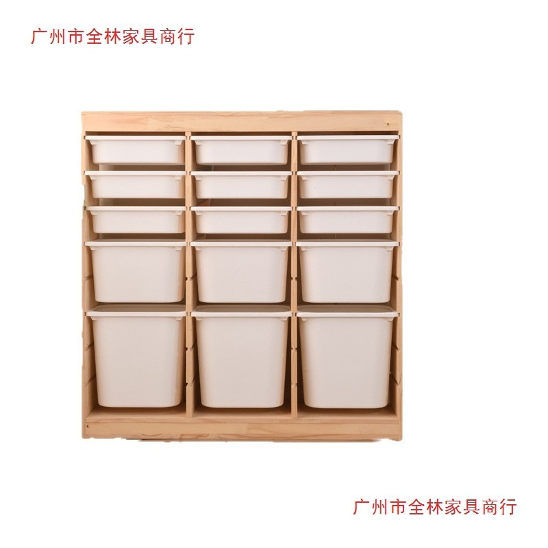 儿童玩具收纳柜大容量实木玩具柜婴儿用品储物置物架宝宝房收纳柜|undefined
